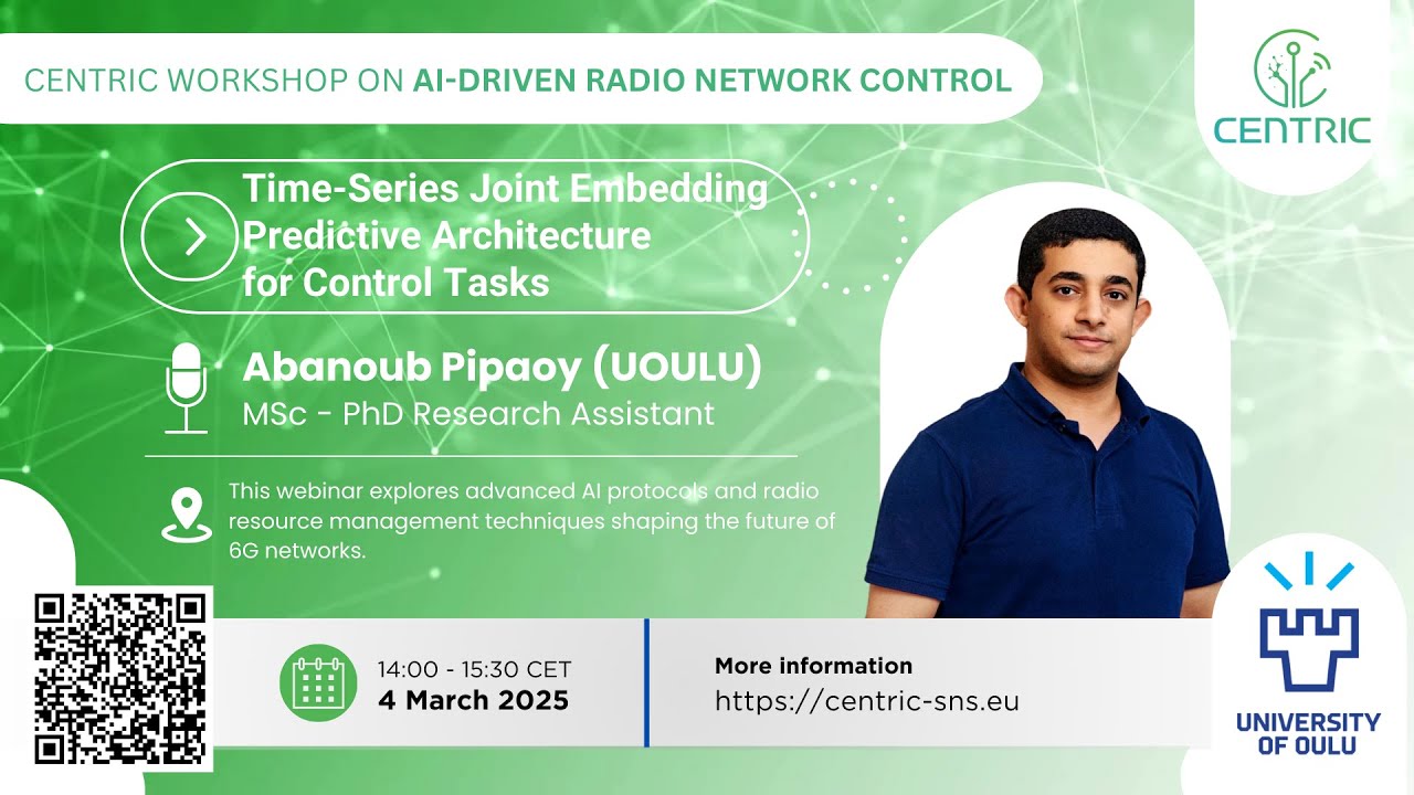 Abanoub Pipaoy (UOULU): Time-Series Joint Embedding Predictive Architecture for Control Tasks
