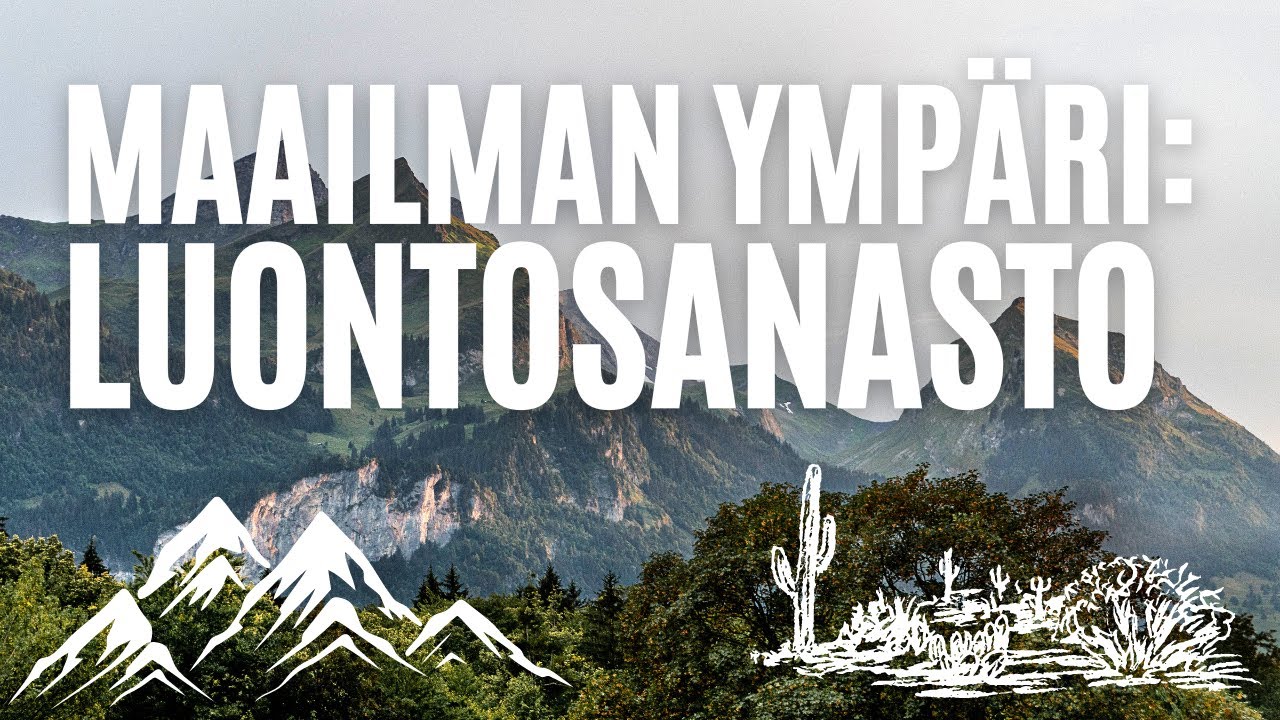 Maailman ympäri: LUONTO // luontosanasto