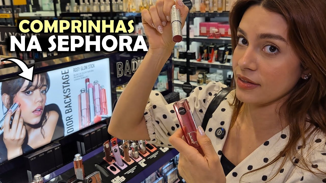 LEVEI VOCÊS PRA 1 DIA DE COMPRAS COMIGO NA SEPHORA!! 🛍️💗💅✨