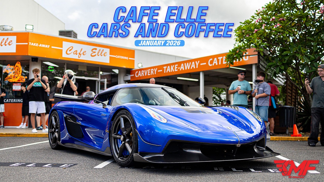 The Cars and Coffee that had an AU$6.5million car show up