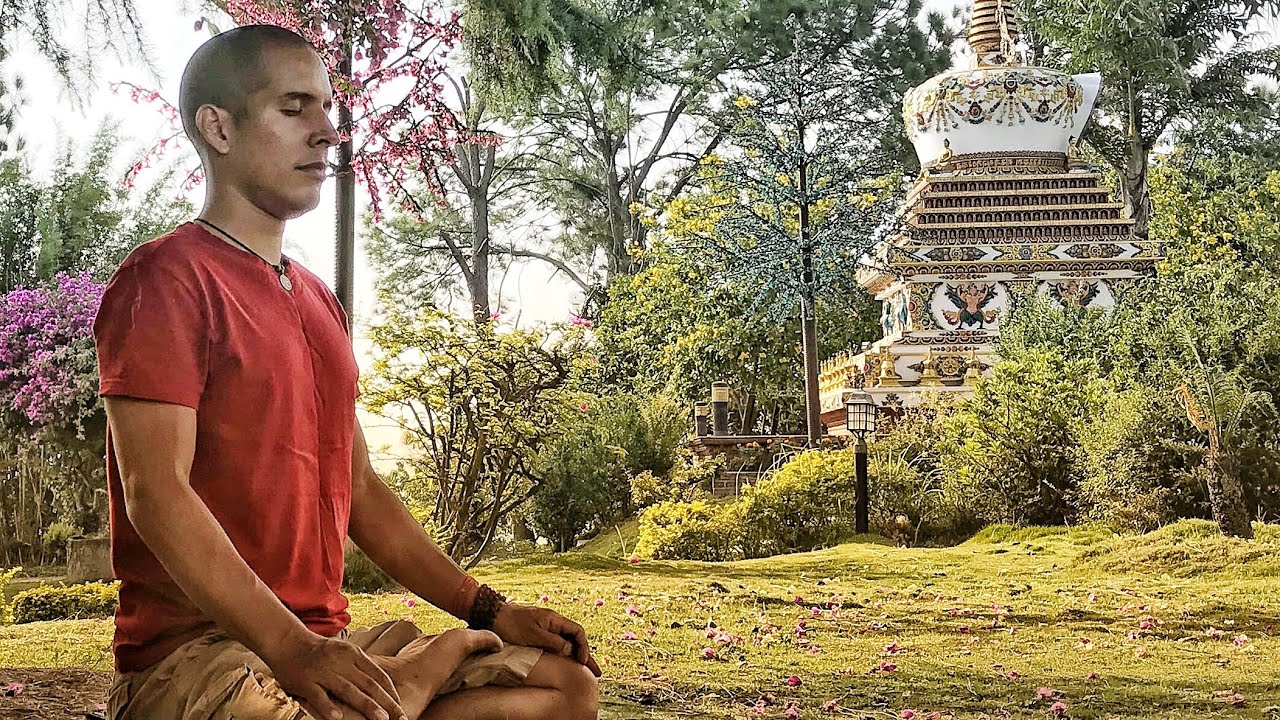 MY MEDITATION RETREAT in a Buddhist Monastery in Nepal: KOPAN | Vlog | Shot on iPhone