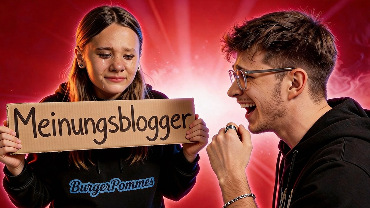 Das Burger Pommes Mädchen ist jetzt ein (peinlicher) Meinungsblogger