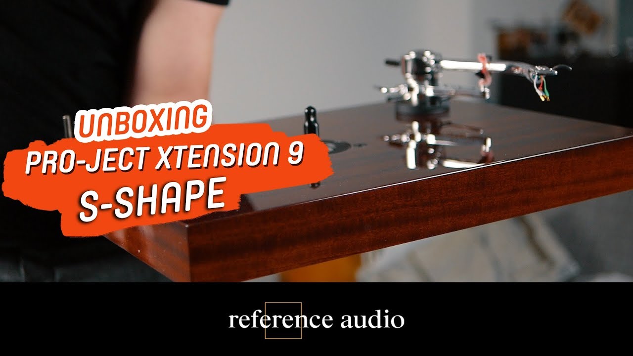 UNBOXING Pro-Ject Xtension 9 S-Shape