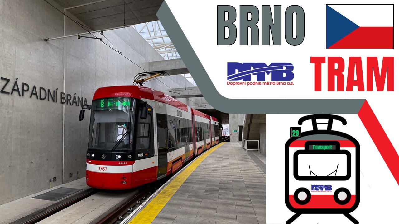 Удивительная Шалина из Брно | Брненский трамвай (Tramvaje v Brně) 🇨🇿🚋| Городской транспорт №29