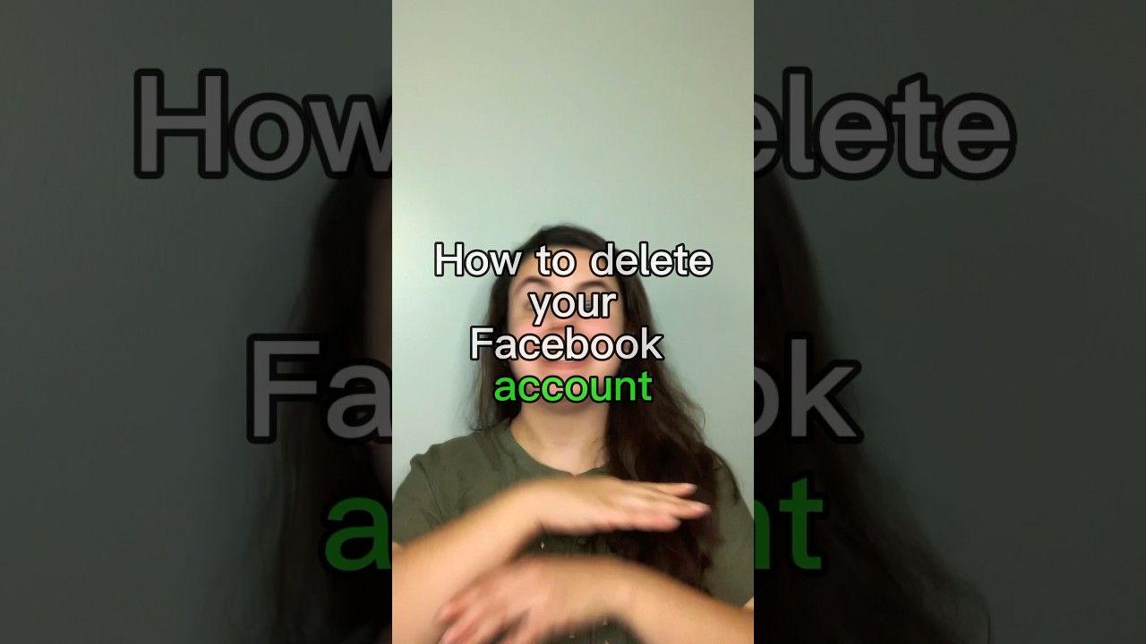 How To Delete your Facebook Account