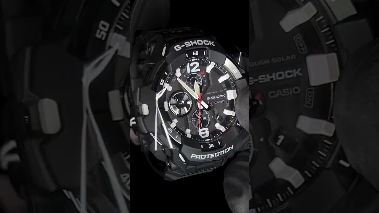 G-Shock GR-B300-1A Gravitymaster | Прочные авиационные часы с солнечной батареей и Bluetooth