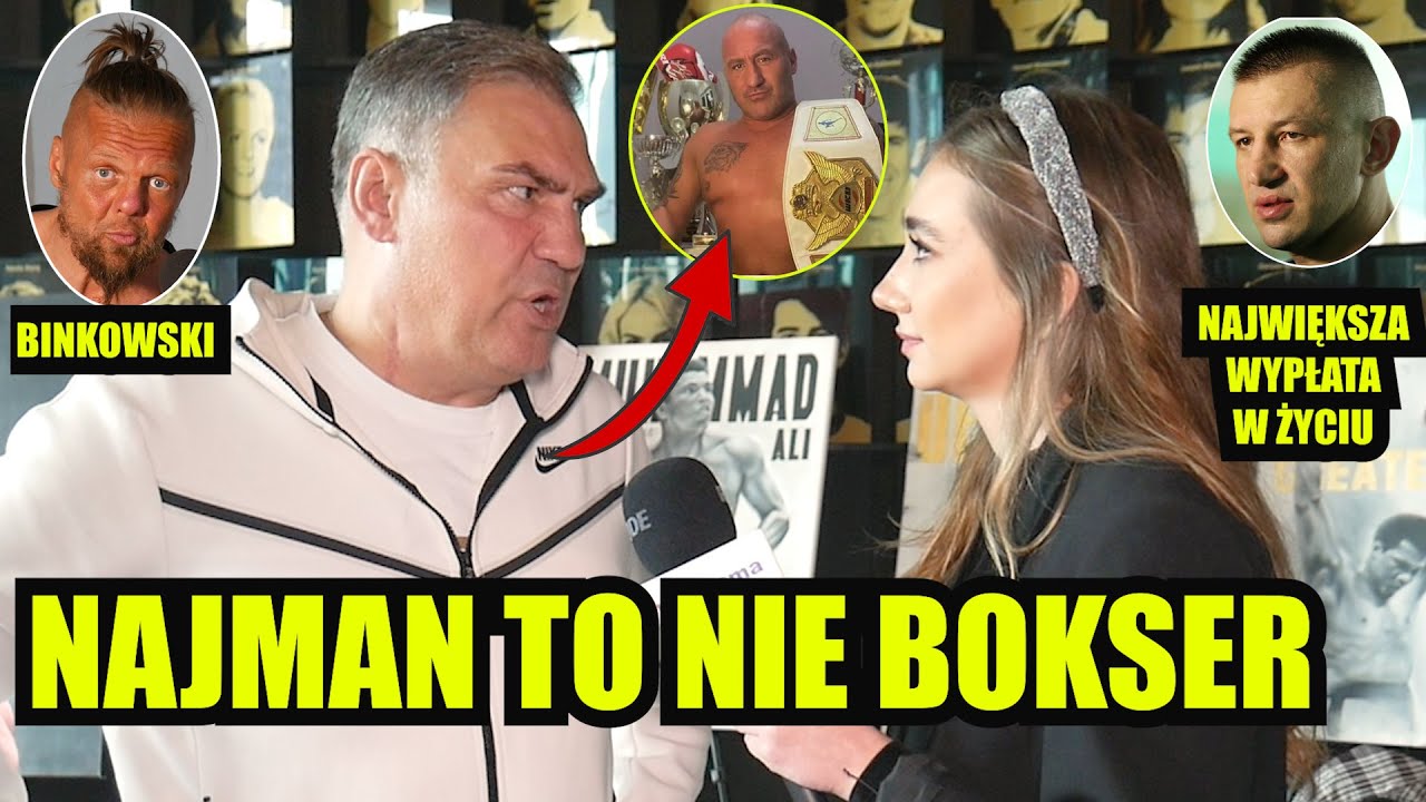 WŚCIEKŁY MICHALCZEWSKI BARDZIEJ ZNAJĄ FREAK FIGHTERÓW NIŻ MNIE MISTRZA ŚWIATA / NAJMAN BINKOWSKI