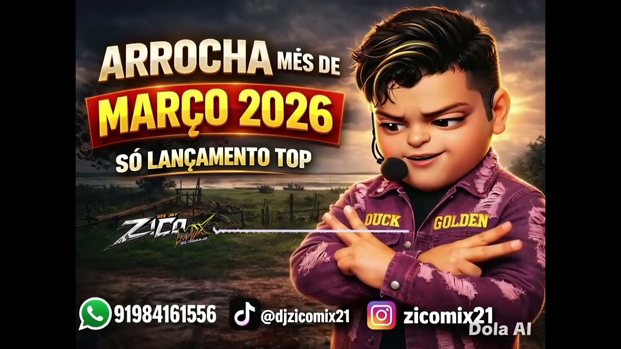 SET DE ARROCHA MÊS MARÇO SÓ LANÇAMENTO TOP DJ ZICO MIXXX DO MARAJÓ 2026 