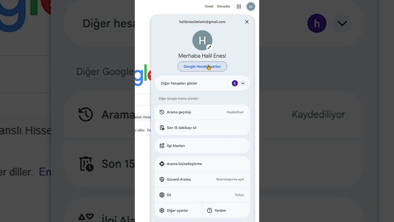 Yanlışlıkla Google Hesabını Bağladığın Siteden Erişimi Kaldır!