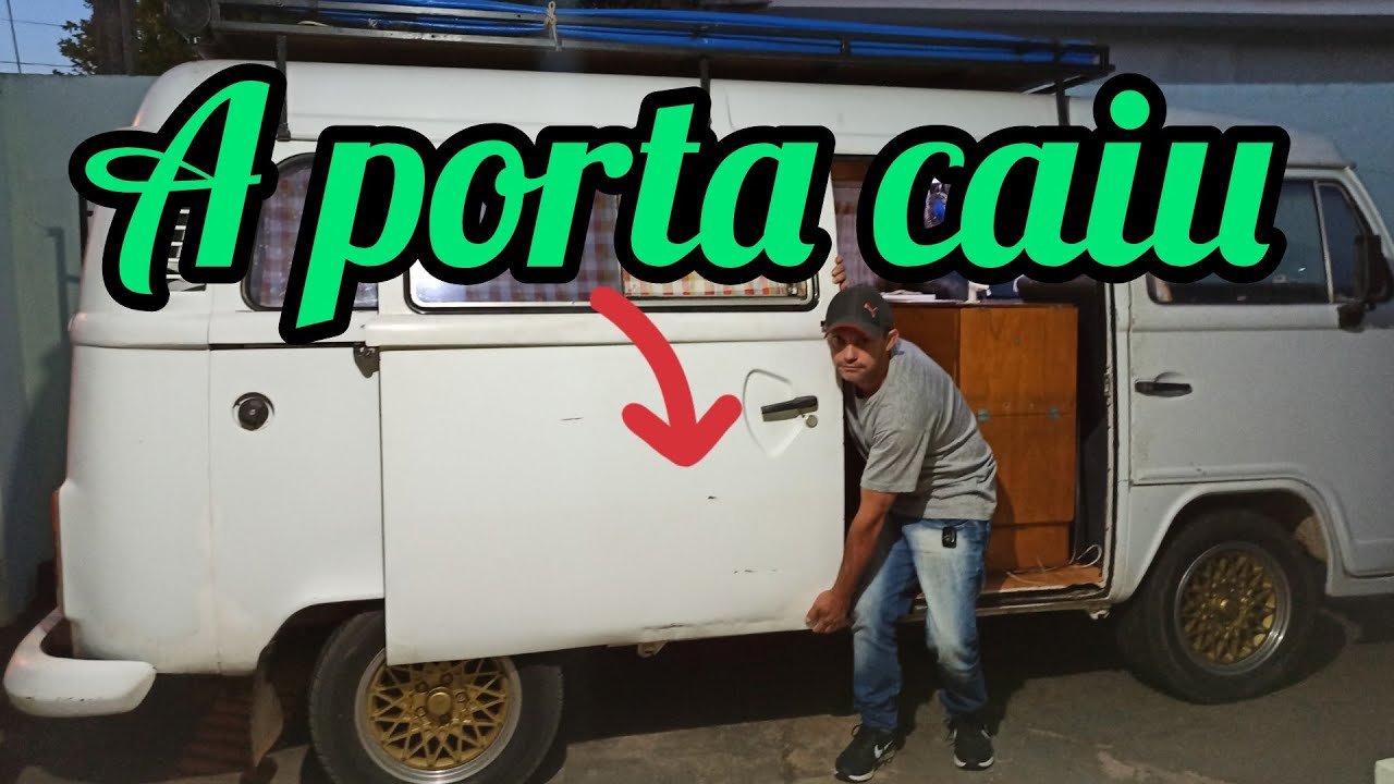 COMO CONSERTAR A PORTA DE CORRER DA KOMBI