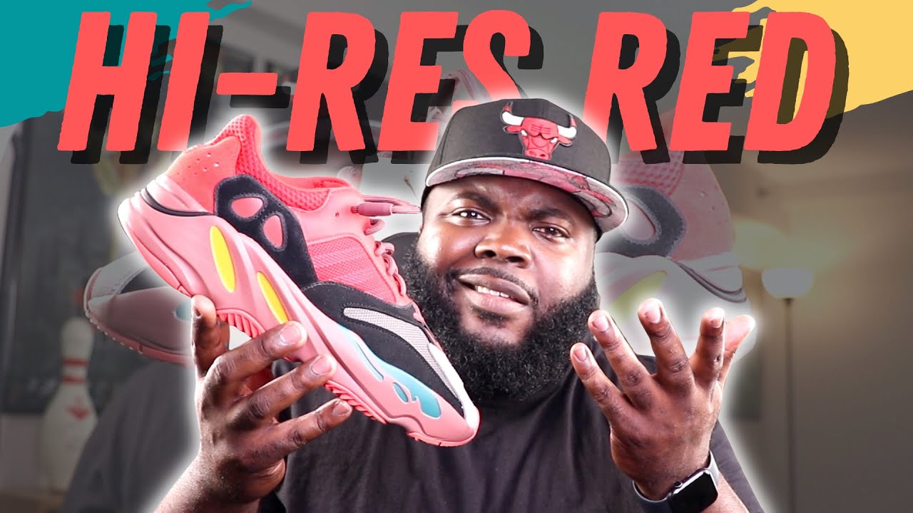 ADIDAS YEEZY BOOST 700 V1 HI-RES RED! REVIEW + ON FOOT IN HD! INFINITY LACES?