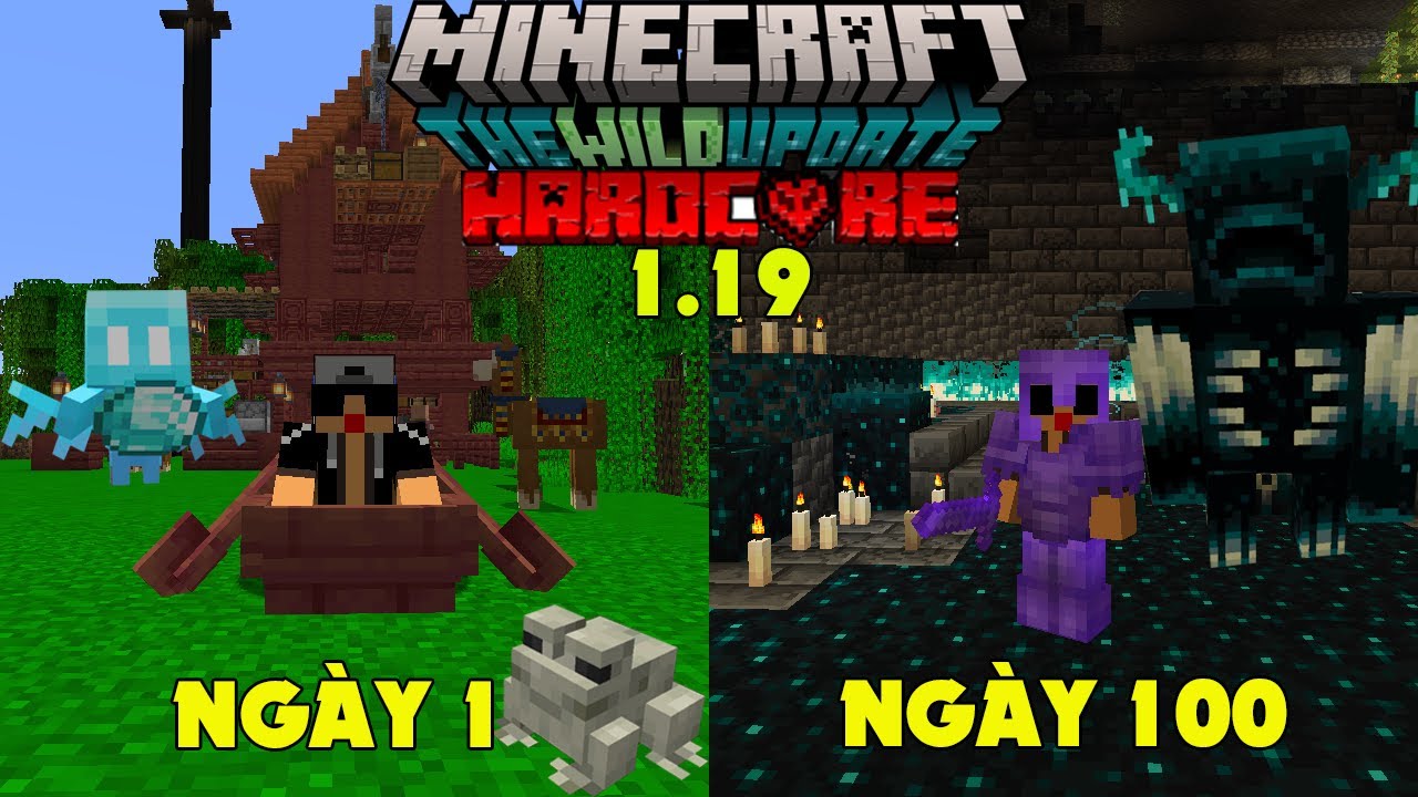 RAKYVN SINH TỒN 100 NGÀY TRONG MINECRAFT 1.19 SIÊU KHÓ NHƯNG TUI ĐÃ THẤT BẠI...!