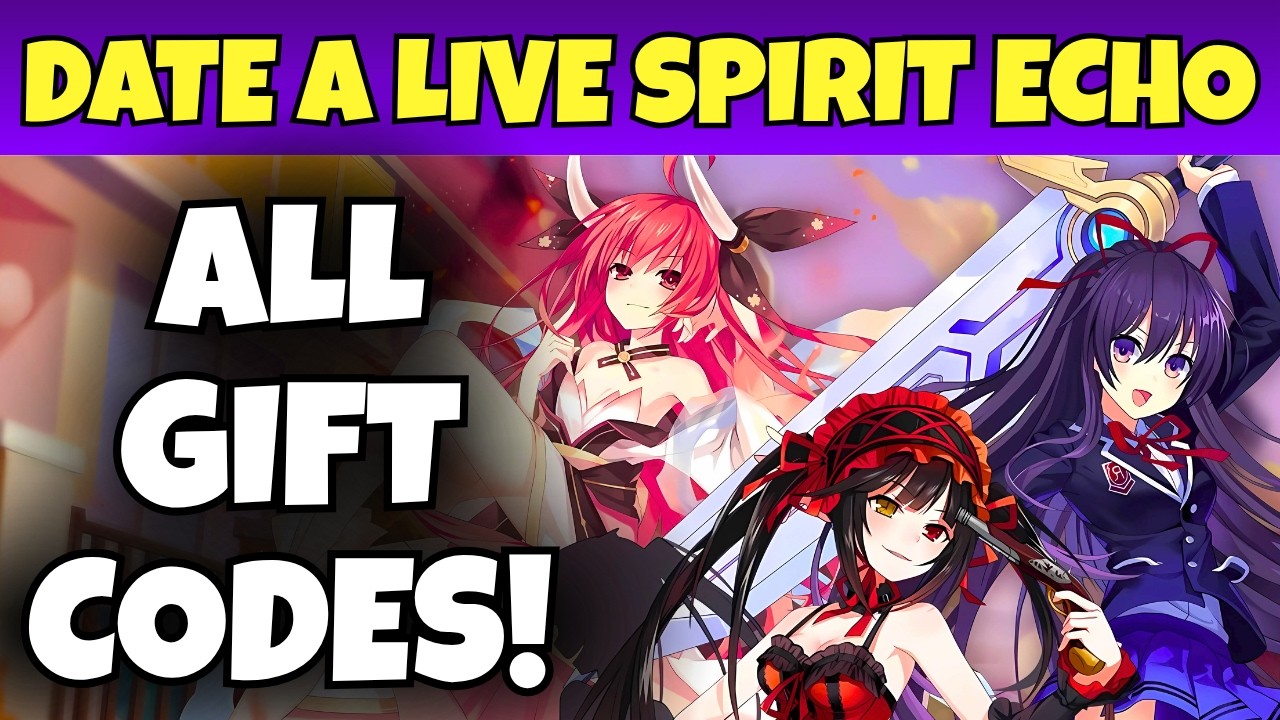 ALL 18 REDEEM CODES! | Date A Live: Spirit Echo | TapScreen Gaming