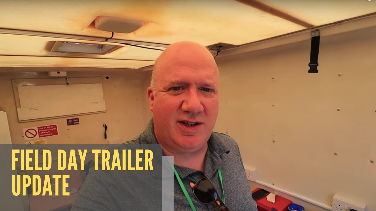Building a portable amateur radio field trailer update
