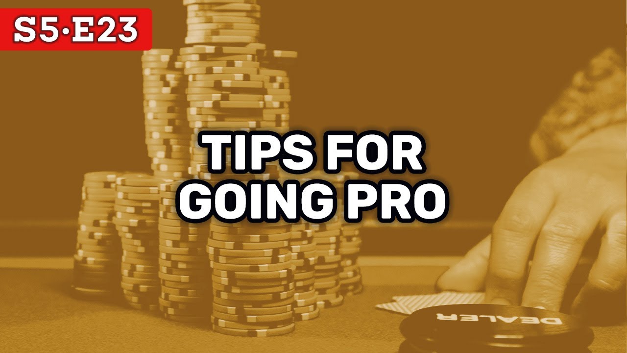 Tips For Turning Poker Into A Profession | Red Chip Podcast S5E23