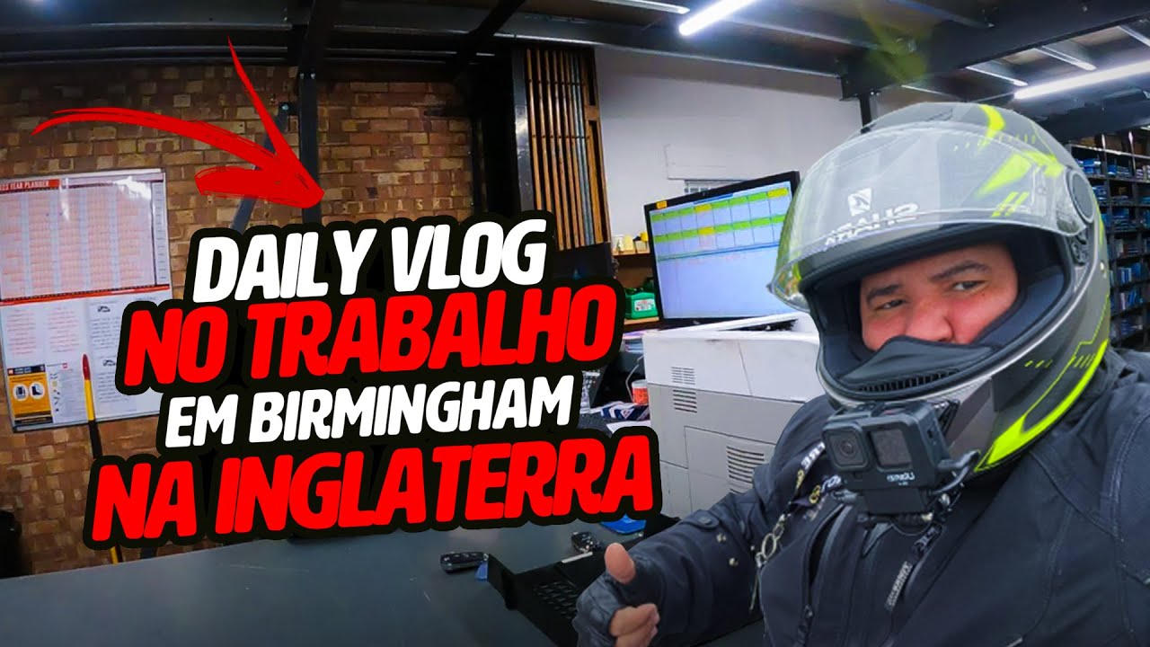 DAILY VLOG NO TRABALHO EM  BIRMINGHAM |  COWBOYTGA