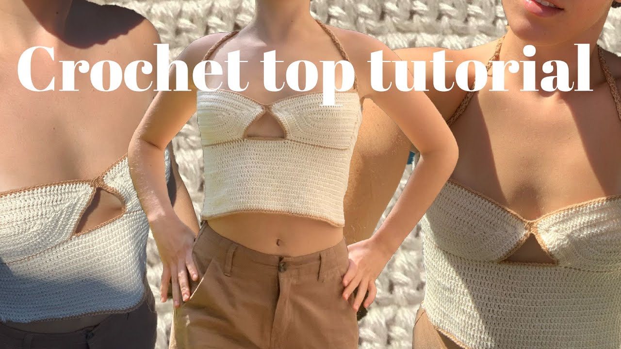 красивый вязаный крючком топ на лето | УРОКИ|СДЕЛАЙ САМ|РУЧНОЙ РАБОТЫ