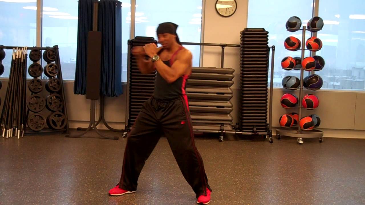 Instructional Cardio Kickboxing Routine 2