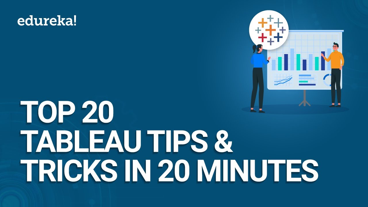 Top 20 Tableau Tips and Tricks in 20 Minutes | Tableau Tutorial | Tableau Training | Edureka
