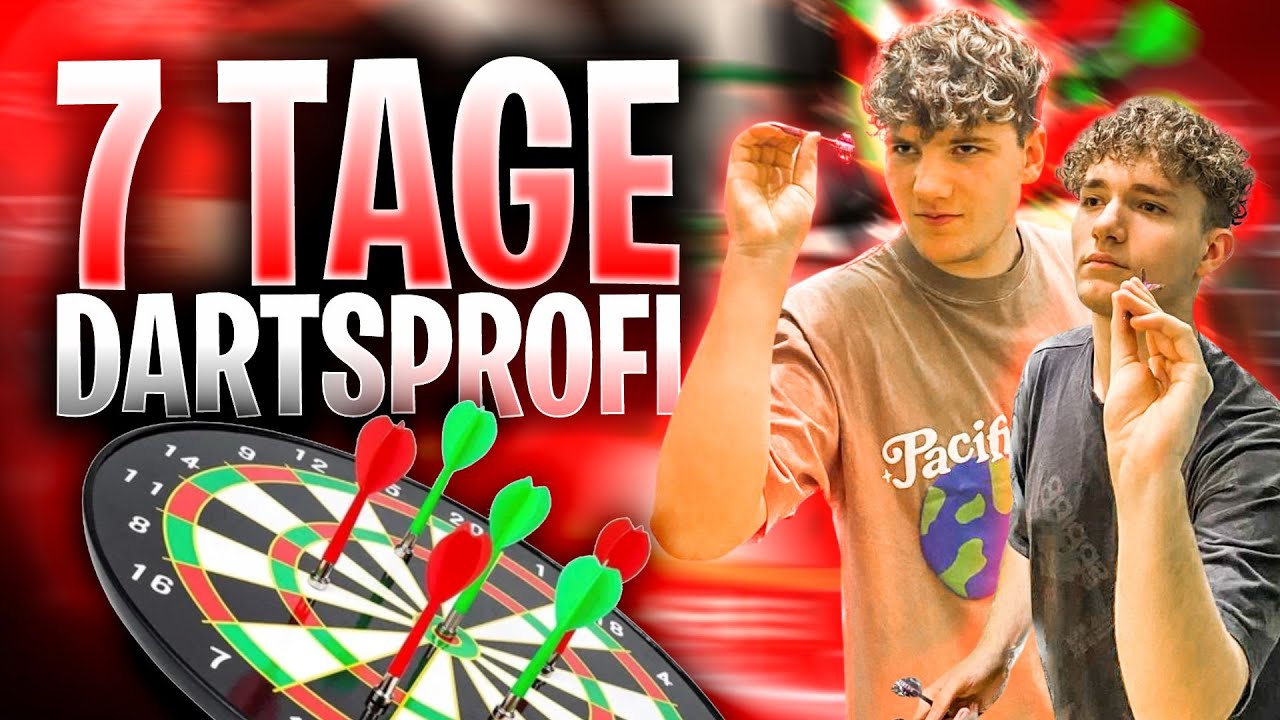 In 7 Tagen zum DARTSPROFI werden? (Selbstexperiment)