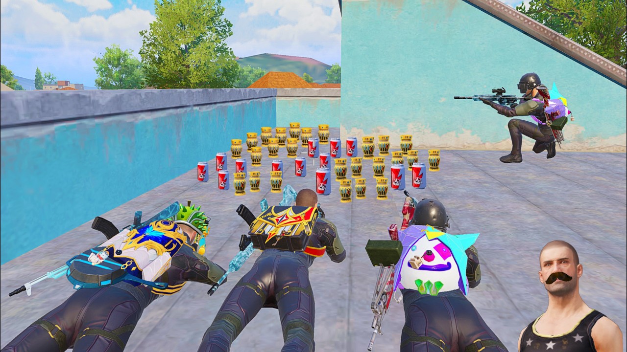 Victor Squad trolling enemies 🤣| PUBG Mobile Insane WTF Moments