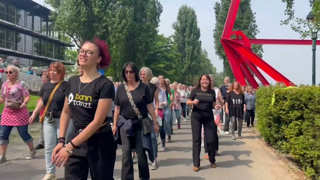 International Line Dance Flashmob 2025 Part 1 (A Bar Song) | Bonn & Siegburg, Germany