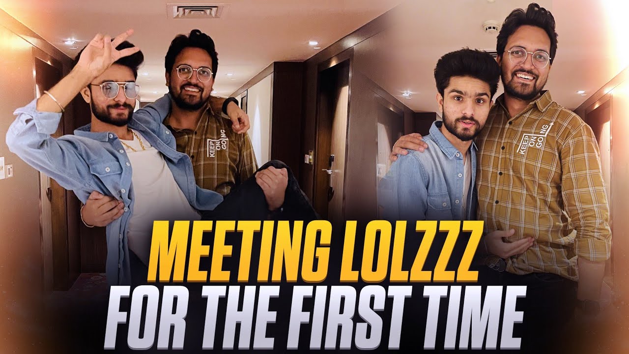 1st Time MEET @LoLzZz Gaming | MEET UP WITH LOLZZZ GAMING | VLOG