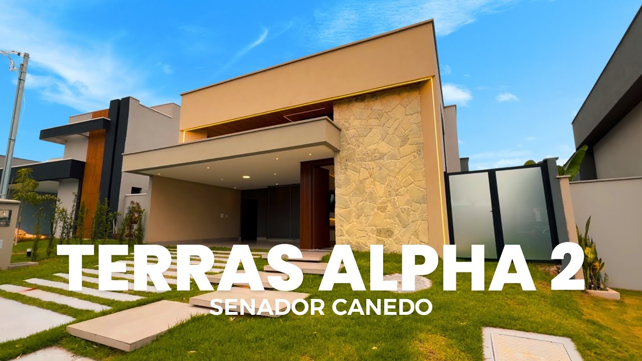 Casa em condomínio Fechado Terras Alpha 2 - Senador Canedo