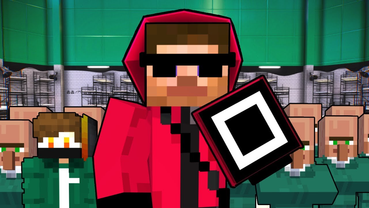 I Became Squid Game Guard to Save Dash And Villagers in Minecraft..
