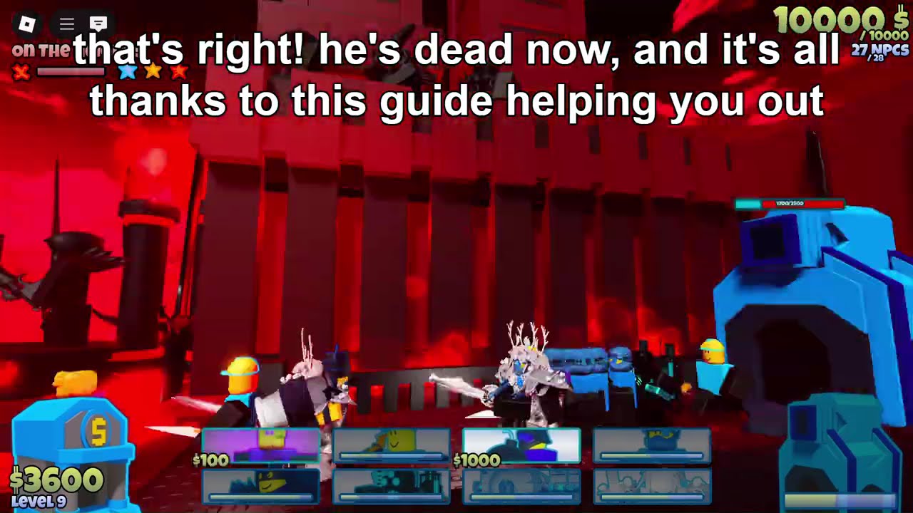 3 star infernus guide (the battle bricks)