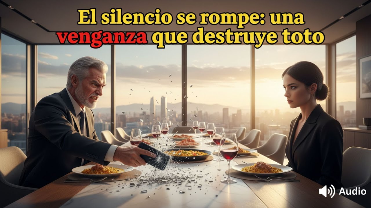 EL PADRE DESTROZA EL TELÉFONO EN PLENA CENA DE NEGOCIOS, DESATA UNA TORMENTA DE TRAICIONES....