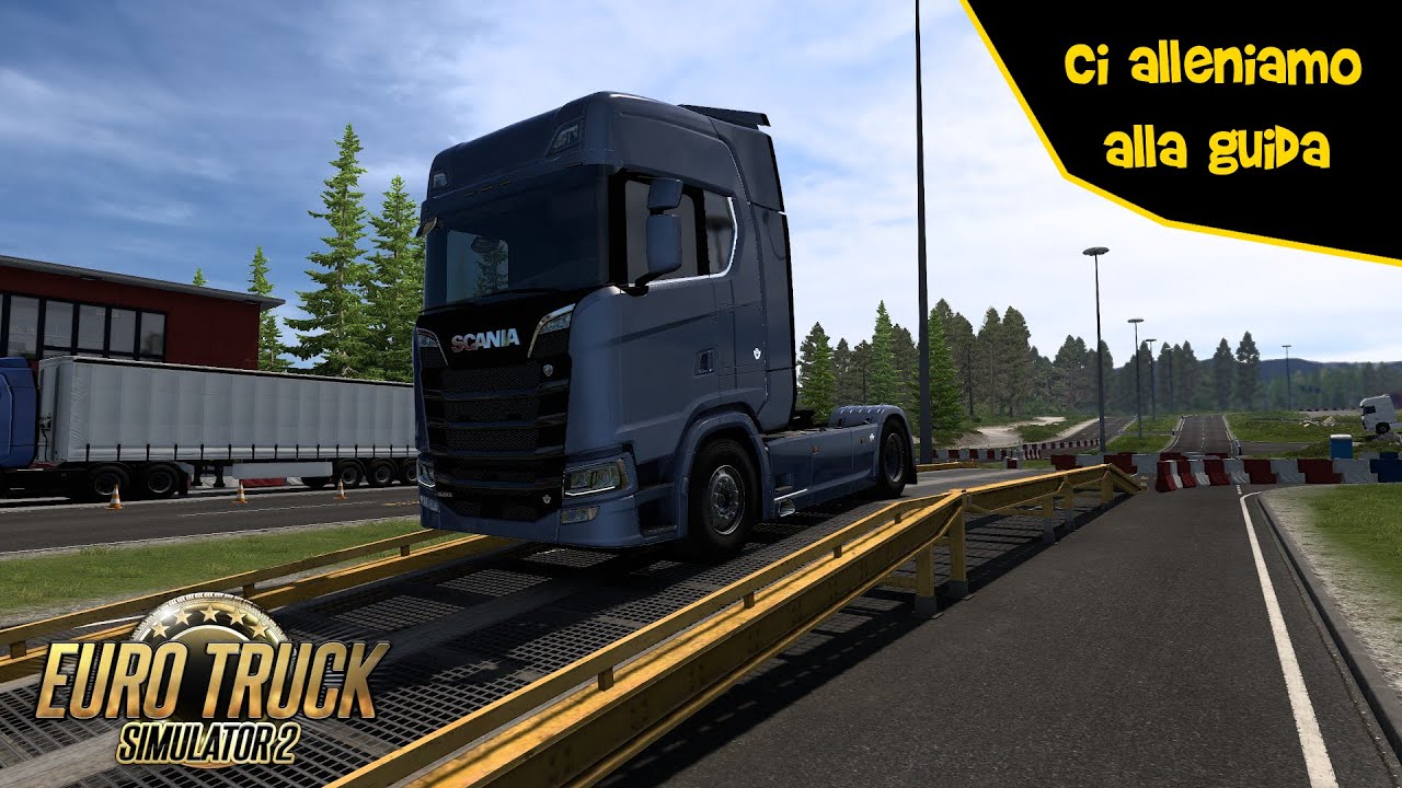 ETS2 Scuola guida: Ci alleniamo alla guida