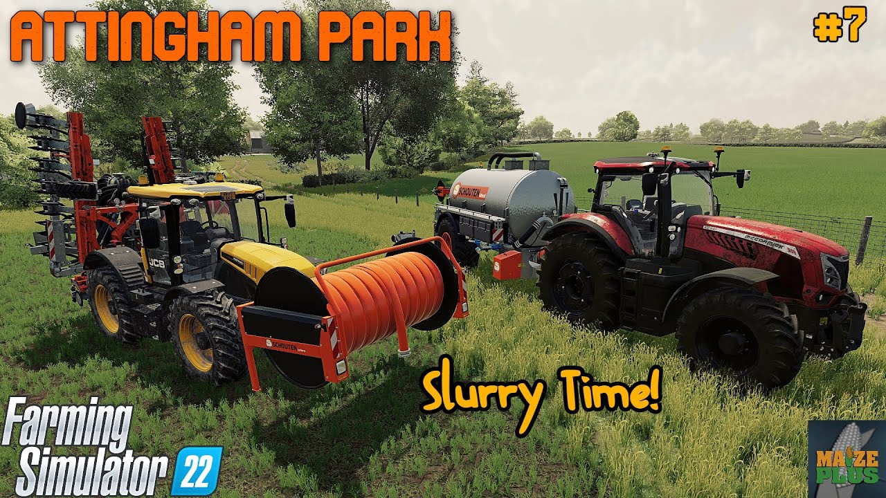 Precision Slurry Application | Attingham Park | FS22 | Pumps N' Hoses | MaizePlus | Episode 7