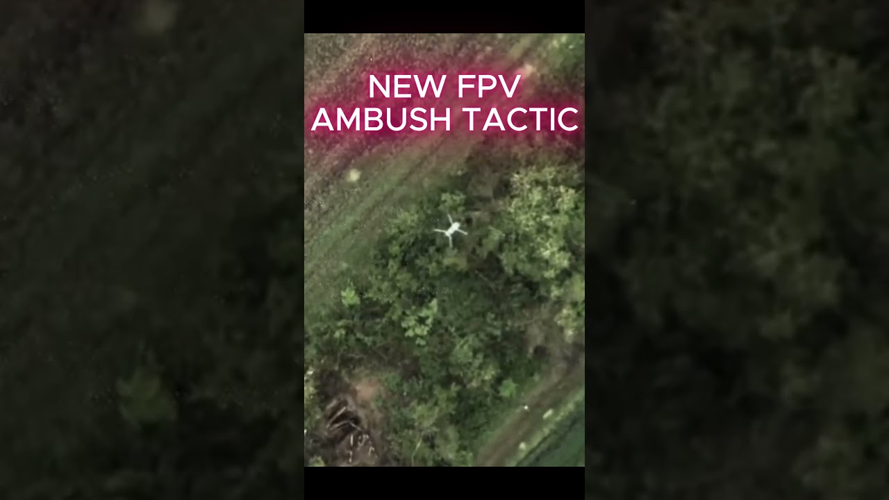 New FPV Ambush Tactic #ukrainewar