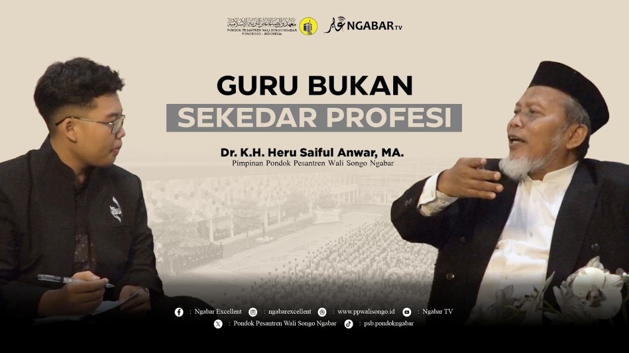 Guru? Bukan ini sekedar profesi, ini pengabdian jihad