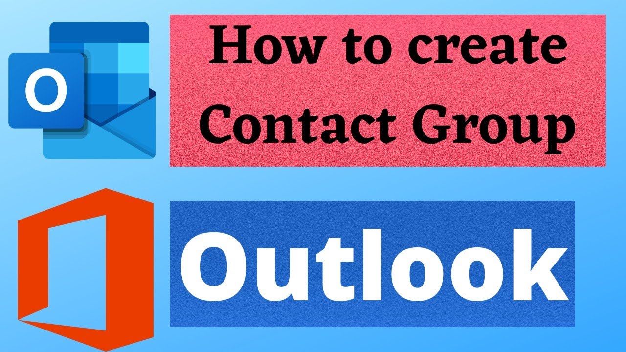 How to create Contact Group in Outlook/O365 | Create Contact Group | Contact group/Distribution list