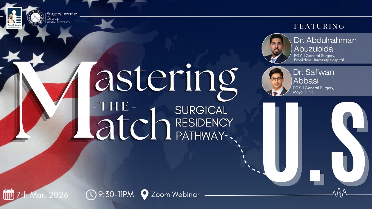 Mastering the Match: US Surgical Residency Pathway | Dr. Abduzubida and Dr. Safwan