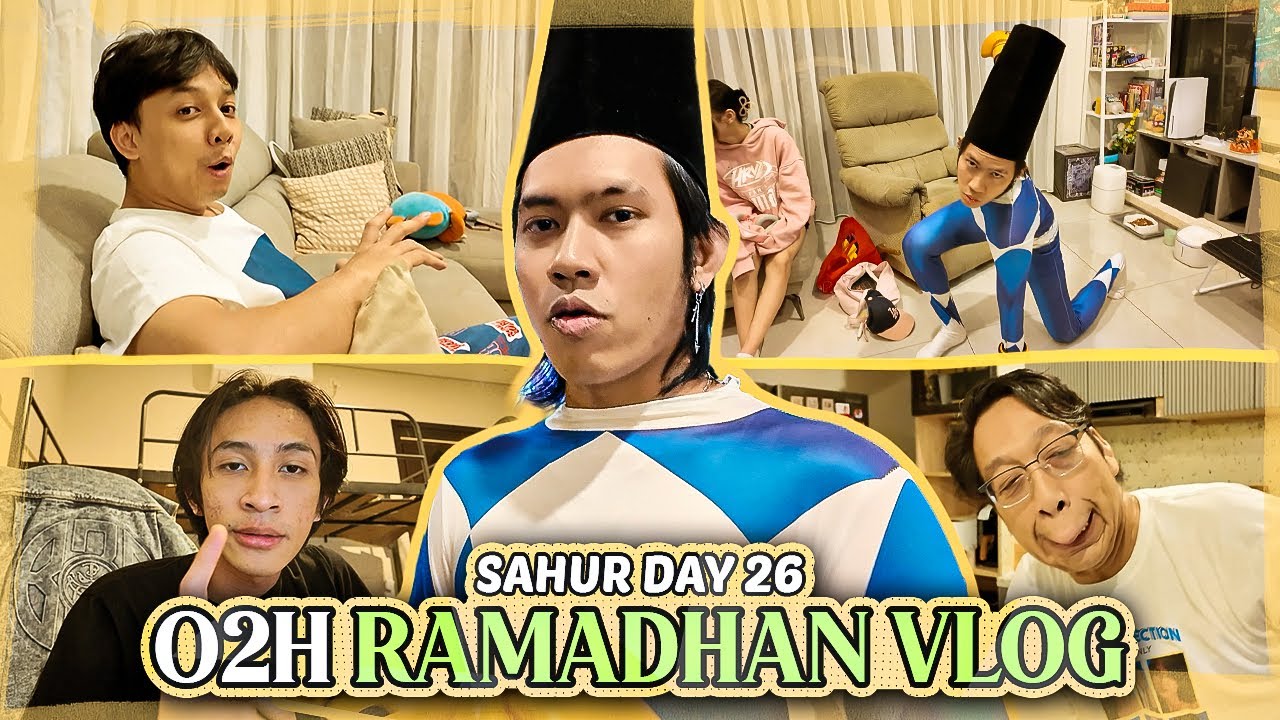 KEMBALI SAHUR BERSAMA KELUARGA KECIL - VLOG SAHUR RAMADHAN DAY 26