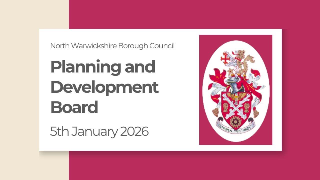 Planning and Development Board 5th January 2026