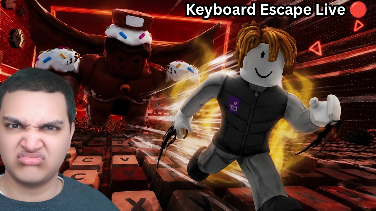 🔴 Roblox +1 Speed Keyboard Escape LIVE!🔥