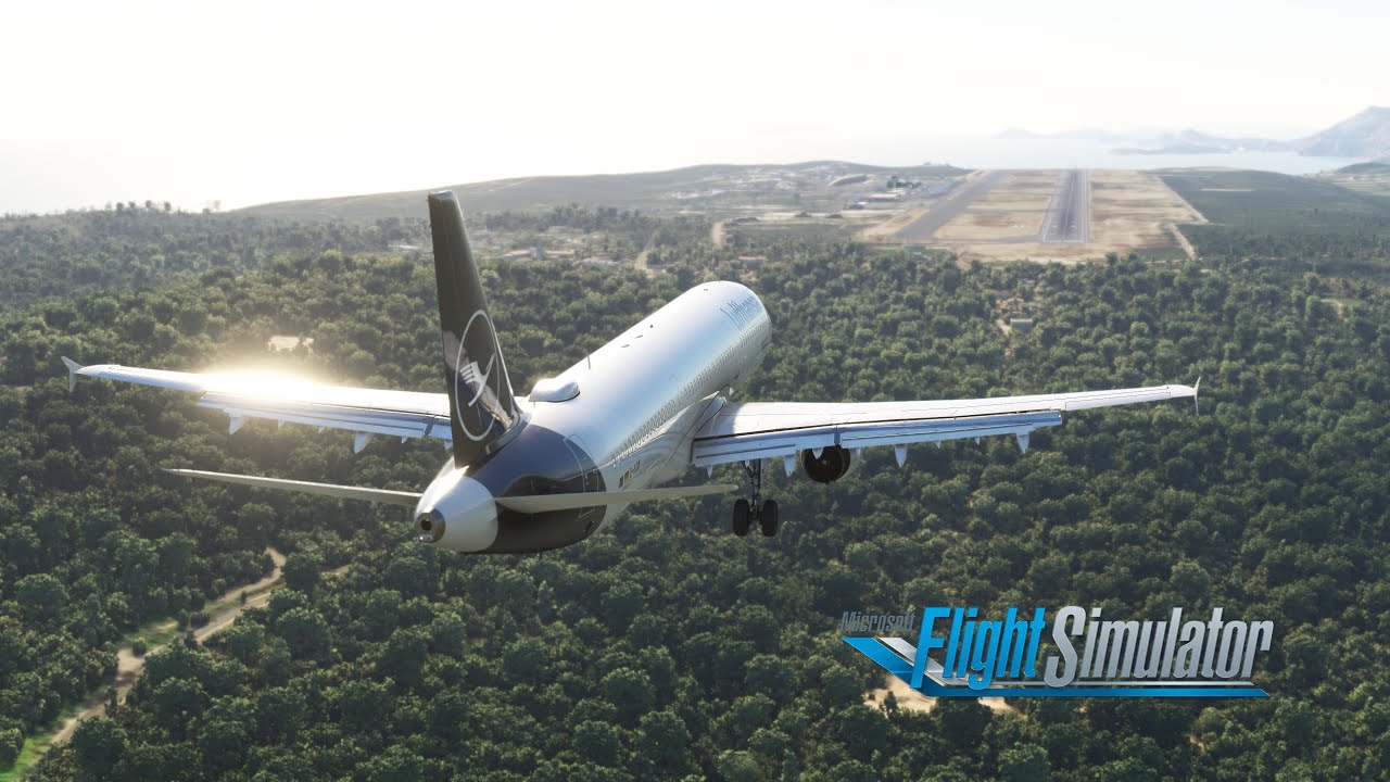 Dubrovnik RNP B approach on runway 29 | Lufthansa | Fenix Airbus A321 | MSFS 2020