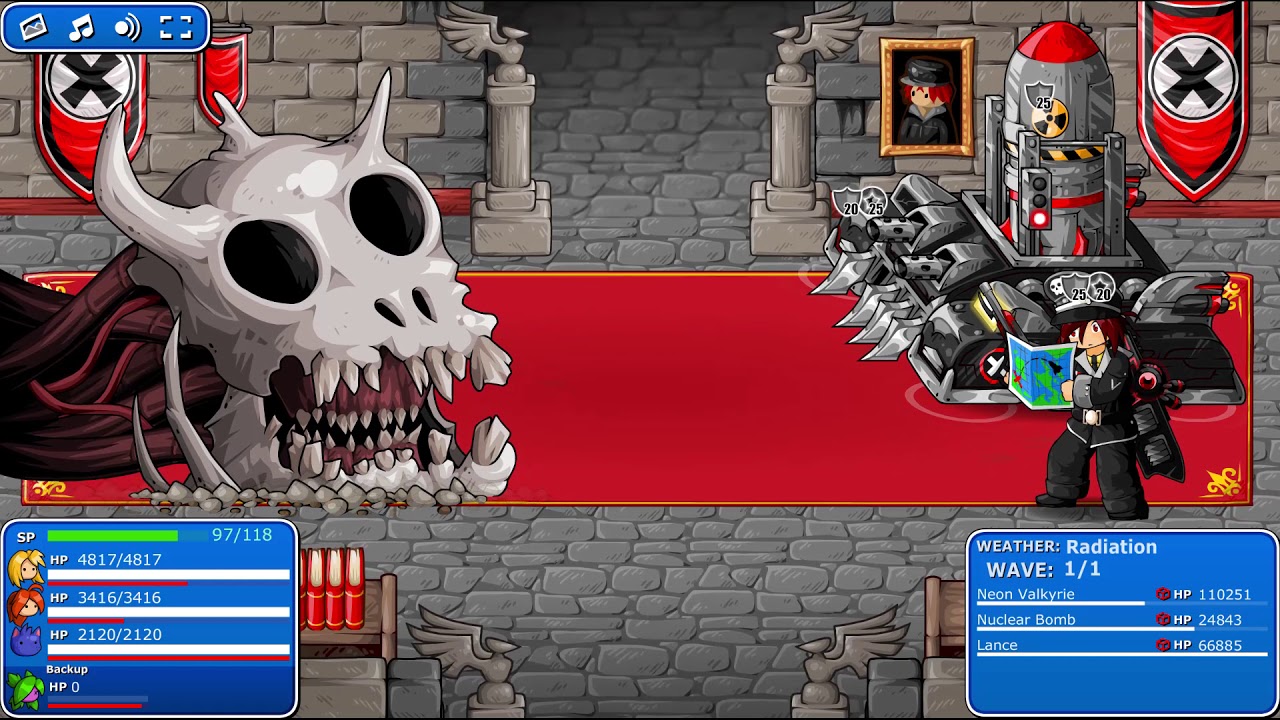 EBF5 V2: Lance & Neon Valkyrie Boss Battle [Epic Difficulty, Remix Rules]