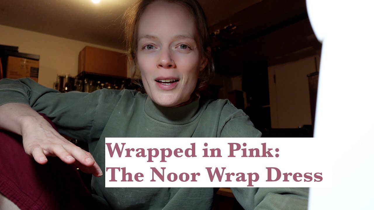Wrapped in Pink: Noor Wrap Dress