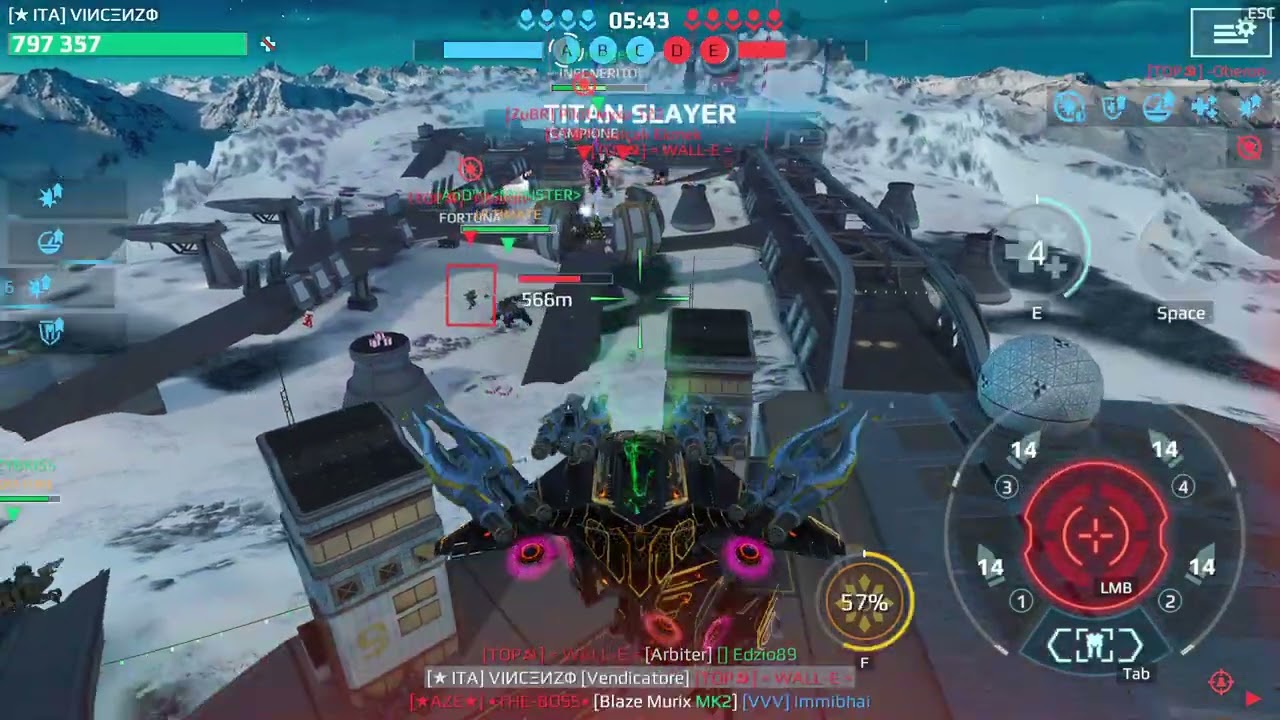 War Robots ao ming top sniper