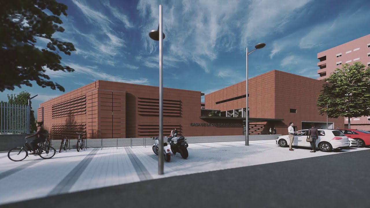 Proyecto 3D para nuevo Centro Cultural en Toledo