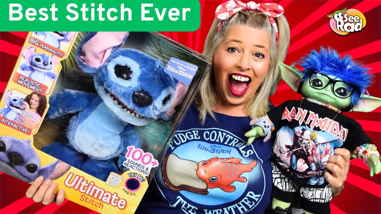 Best Interactive Stitch Ever!!! Just Play Ultimate Stitch Review & Full Demonstration