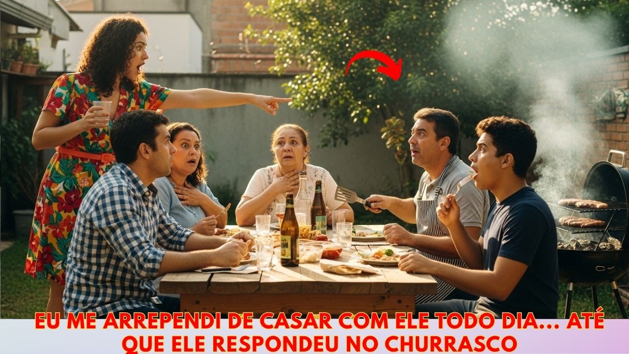 Minha esposa brincou: 