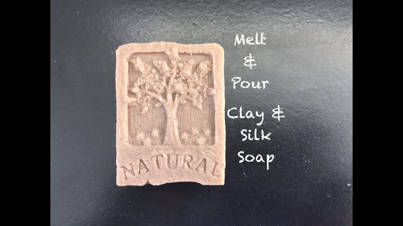 Making Bentonite Clay & Silk Organic Soap