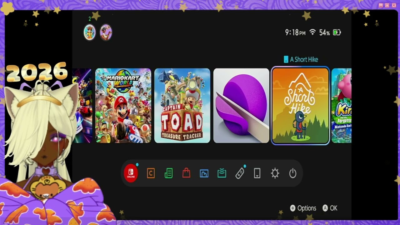 (VOD) 💜 2026 Cozy Slumber Party!| Yap & A Short Hike| !lurk !discord