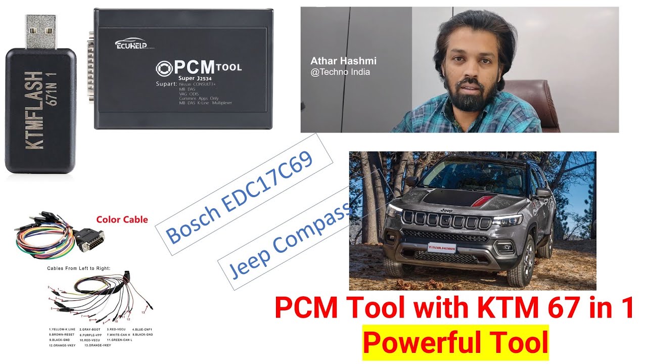 अब PCM TOOL से भी EDC17C69 ECU चलाना हुआ आसान😱👆  #technoindia #pcmflash